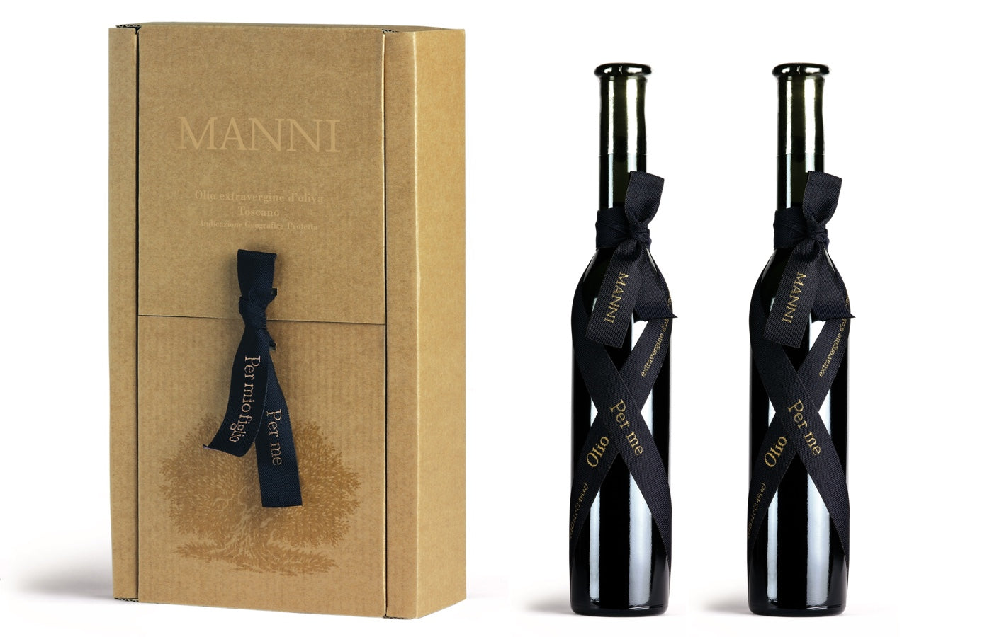 Manni Per Me Organic Extra Virgin Olive Oil Set