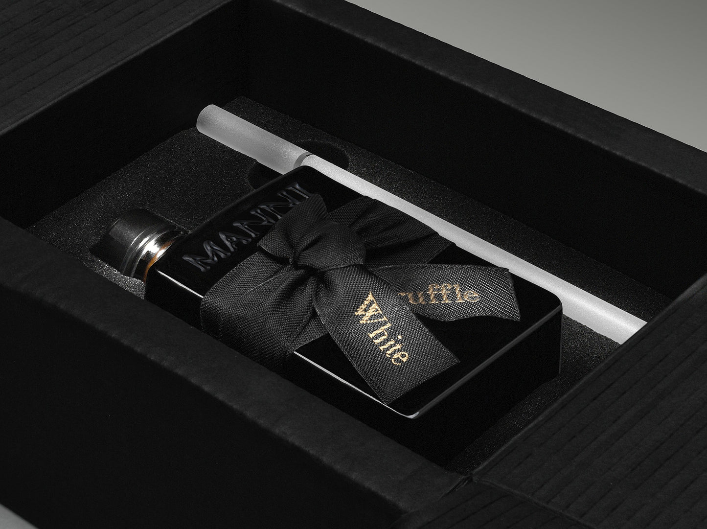 MANNI White Truffle Extra Virgin Olive Oil Condiment 1 Bottle – 60 mL / 2 fl. oz