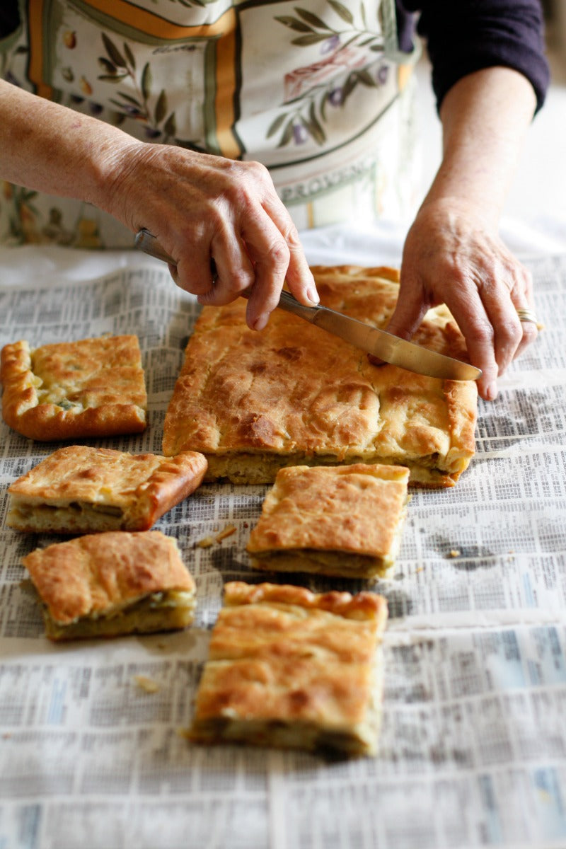 Nonna's Artichoke Focacia Recipe