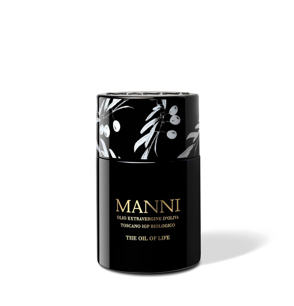 Manni Oil of life organic extra virgin olive oil - olives